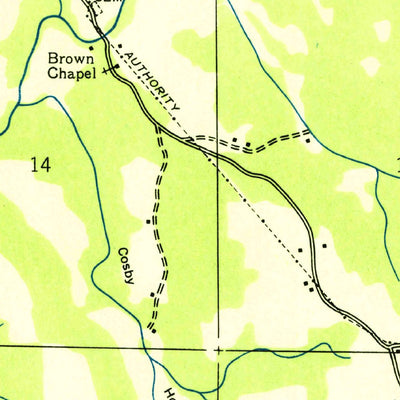 United States Geological Survey Eva, AL (1936, 24000-Scale) digital map