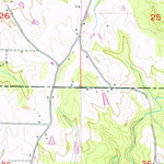 United States Geological Survey Eva, AL (1949, 24000-Scale) digital map