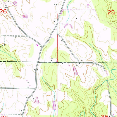 United States Geological Survey Eva, AL (1949, 24000-Scale) digital map