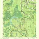 United States Geological Survey Eva, LA (1935, 62500-Scale) digital map