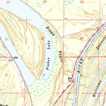 United States Geological Survey Eva, LA (1960, 62500-Scale) digital map
