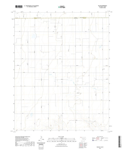 United States Geological Survey Eva NE, OK (2022, 24000-Scale) digital map