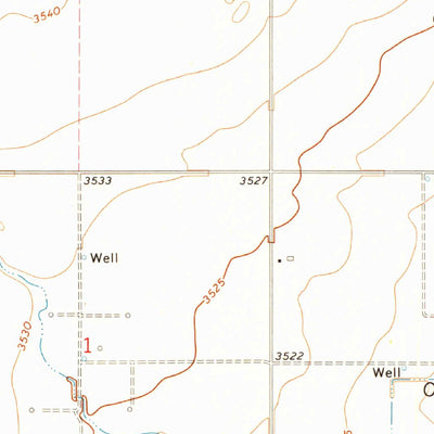 United States Geological Survey Eva NE, OK-KS (1973, 24000-Scale) digital map
