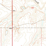 United States Geological Survey Eva, OK (1973, 24000-Scale) digital map