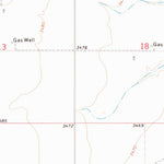 United States Geological Survey Eva SE, OK (1973, 24000-Scale) digital map