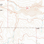 United States Geological Survey Eva SE, OK (1973, 24000-Scale) digital map