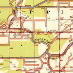 United States Geological Survey Evadale, AR-TN (1939, 62500-Scale) digital map