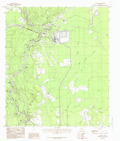 United States Geological Survey Evadale, TX (1984, 24000-Scale) digital map