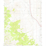 United States Geological Survey Evans Canyon, CA-NV (1978, 24000-Scale) digital map
