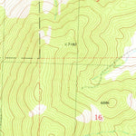 United States Geological Survey Evans Canyon, CA-NV (1978, 24000-Scale) digital map