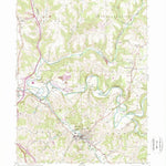 United States Geological Survey Evans City, PA (1958, 24000-Scale) digital map