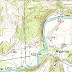 United States Geological Survey Evans City, PA (1958, 24000-Scale) digital map