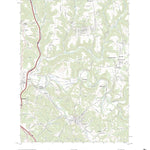 United States Geological Survey Evans City, PA (2023, 24000-Scale) digital map