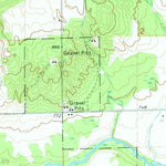 United States Geological Survey Evans Creek, MI (1972, 24000-Scale) digital map