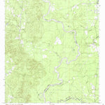 United States Geological Survey Evans, LA-TX (1984, 24000-Scale) digital map