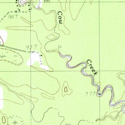 United States Geological Survey Evans, LA-TX (1984, 24000-Scale) digital map