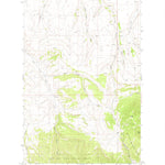 United States Geological Survey Evans, MT (1971, 24000-Scale) digital map