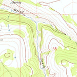 United States Geological Survey Evans, MT (1971, 24000-Scale) digital map