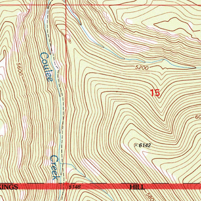 United States Geological Survey Evans, MT (1995, 24000-Scale) digital map