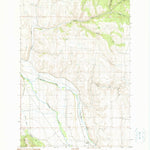 United States Geological Survey Evans, OR (1990, 24000-Scale) digital map