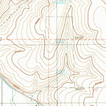 United States Geological Survey Evans, OR (1990, 24000-Scale) digital map