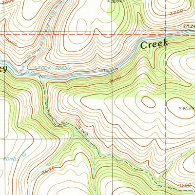 United States Geological Survey Evans, OR (1990, 24000-Scale) digital map