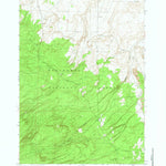 United States Geological Survey Evans Well, OR (1967, 24000-Scale) digital map
