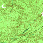 United States Geological Survey Evans Well, OR (1967, 24000-Scale) digital map