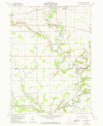 United States Geological Survey Evansport, OH (1960, 24000-Scale) digital map