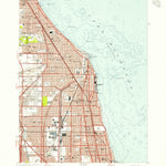 United States Geological Survey Evanston, IL (1953, 24000-Scale) digital map