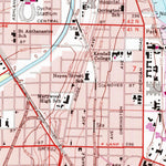 United States Geological Survey Evanston, IL (1963, 24000-Scale) digital map