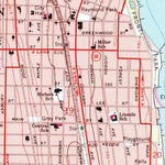 United States Geological Survey Evanston, IL (1963, 24000-Scale) digital map