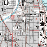 United States Geological Survey Evanston, IL (1995, 24000-Scale) digital map