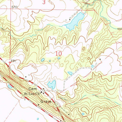 United States Geological Survey Evansville, IL (1970, 24000-Scale) digital map
