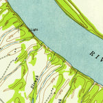 United States Geological Survey Evansville South, IN-KY (1952, 24000-Scale) digital map