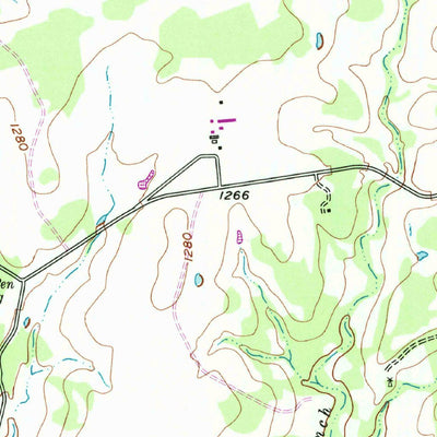 United States Geological Survey Evant, TX (1954, 24000-Scale) digital map