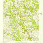 United States Geological Survey Evant, TX (1954, 62500-Scale) digital map