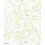 United States Geological Survey Evant, TX (2012, 24000-Scale) digital map