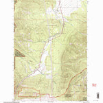 United States Geological Survey Evaro, MT (1999, 24000-Scale) digital map