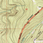 United States Geological Survey Evaro, MT (1999, 24000-Scale) digital map