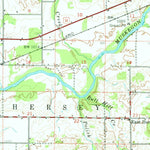 United States Geological Survey Evart, MI (1959, 62500-Scale) digital map