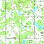 United States Geological Survey Evart, MI (1959, 62500-Scale) digital map