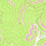 United States Geological Survey Evarts, KY-VA (1954, 24000-Scale) digital map