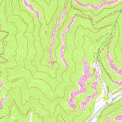 United States Geological Survey Evarts, KY-VA (1954, 24000-Scale) digital map