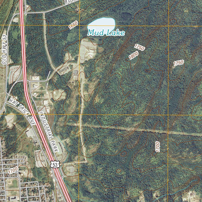 United States Geological Survey Eveleth, MN (2010, 24000-Scale) digital map