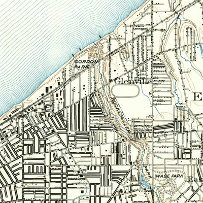 United States Geological Survey Evelid, OH (1901, 62500-Scale) digital map