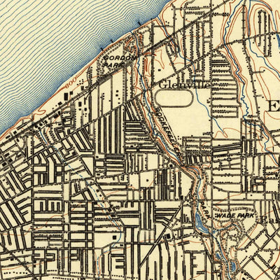 United States Geological Survey Evelid, OH (1903, 62500-Scale) digital map