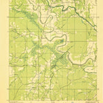 United States Geological Survey Evelyn, LA (1938, 31680-Scale) digital map