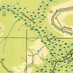 United States Geological Survey Evelyn, LA (1938, 31680-Scale) digital map