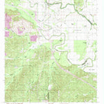United States Geological Survey Evelyn, LA (1989, 24000-Scale) digital map